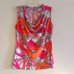 Worthington cowl knit top size M